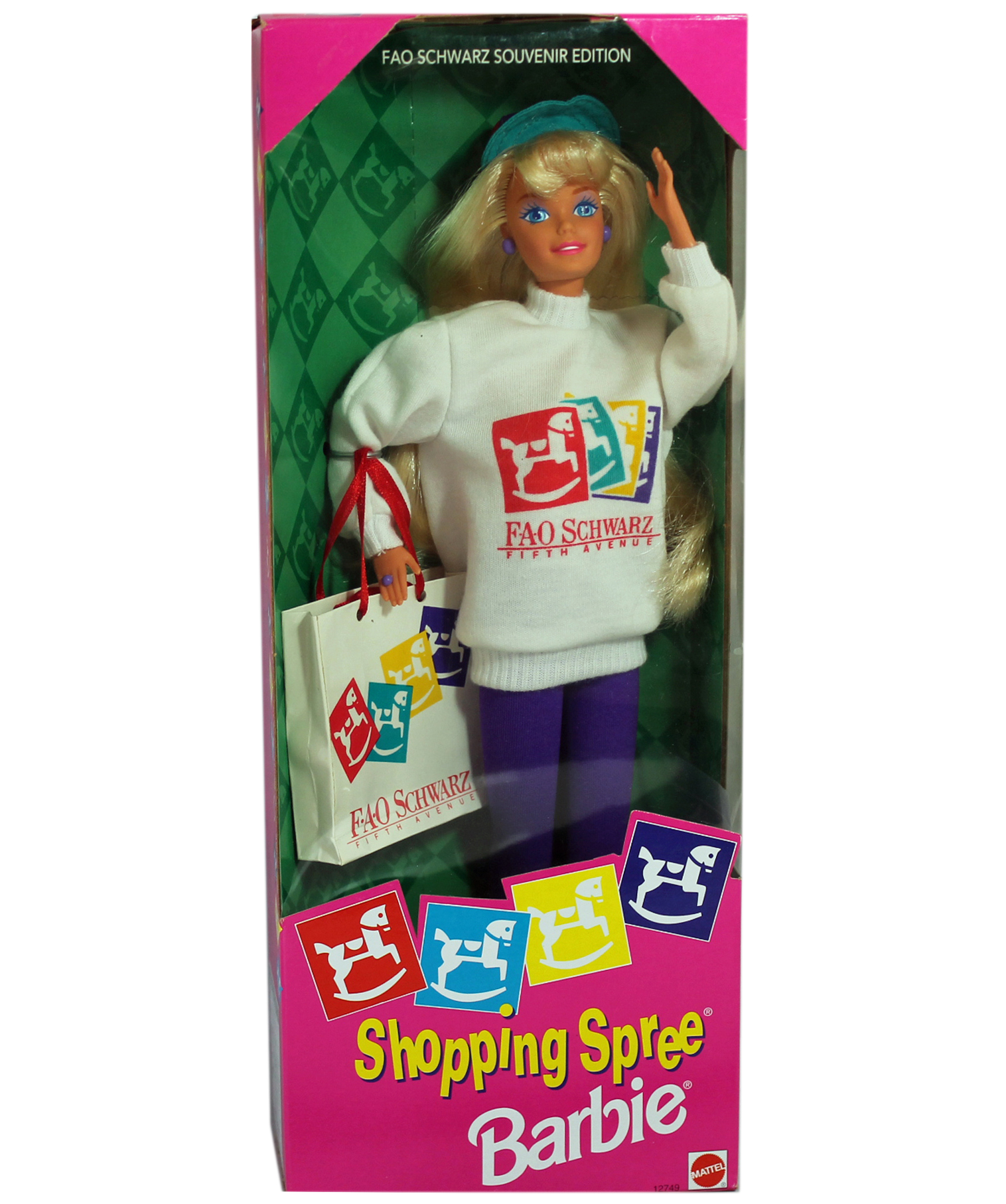 1994 FAO Schwarz Shopping Spree Barbie, NRFB, (12749
