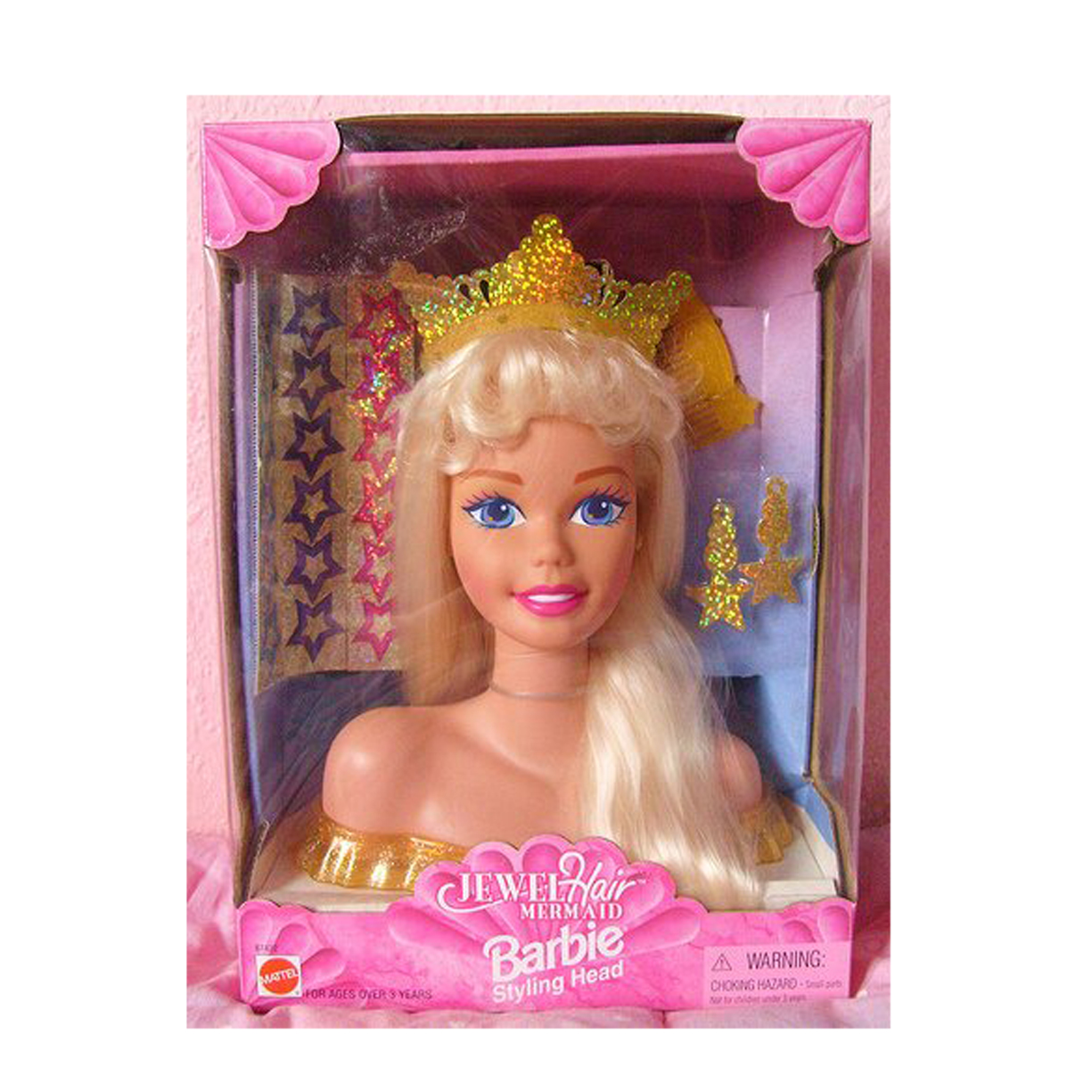 jewel hair mermaid barbie styling head