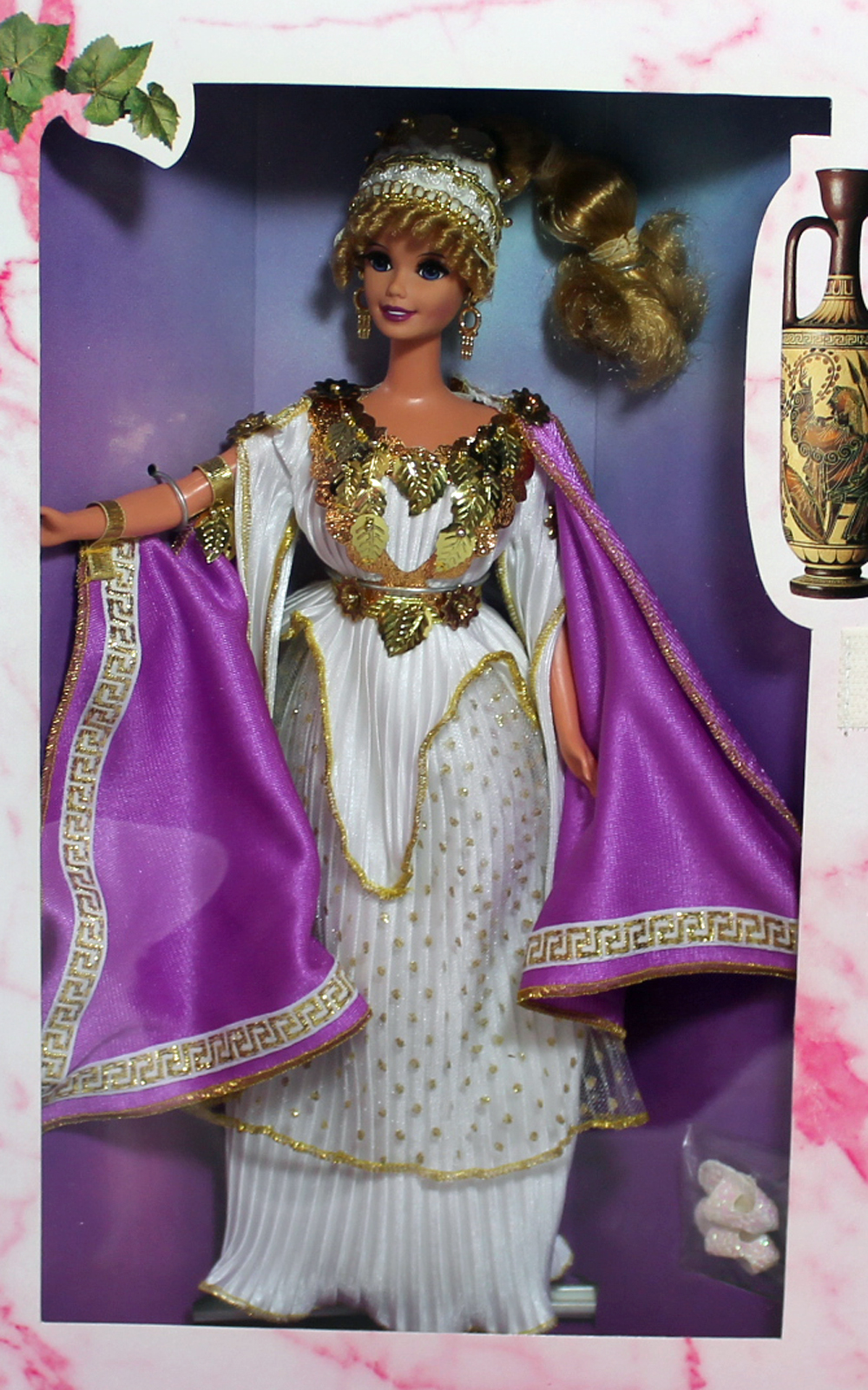 1996 GRECIAN GODDESS BARBIE DOLL FROM THE GREAT ERAS COLLECTION MATTEL 15005 NIB